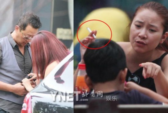 郭濤自曝妻管嚴，曾在節目中透露，“重大的事情，還是老婆說了算?！辈⒈硎狙荽矐蛞拮优鷾省＞W絡也爆出李燃狂野的一面，有她當兒子面抽煙訓斥兒子的照片，同時，李燃紋身的照片也遭瘋傳。全職太太壓力也很大啊。